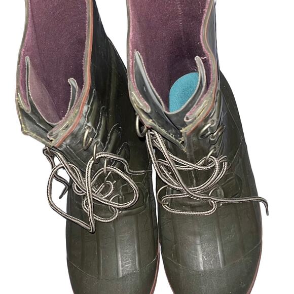 Hodgman Thinsulate Ultra Olive Green Lace-Up Boots main image 6